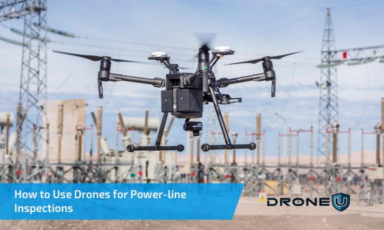 How to Use Drones for Power-line Inspections