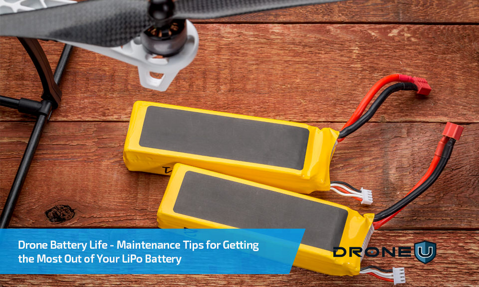 Drone Battery Life – How to Get the Most Out of Your LiPo Drone Battery