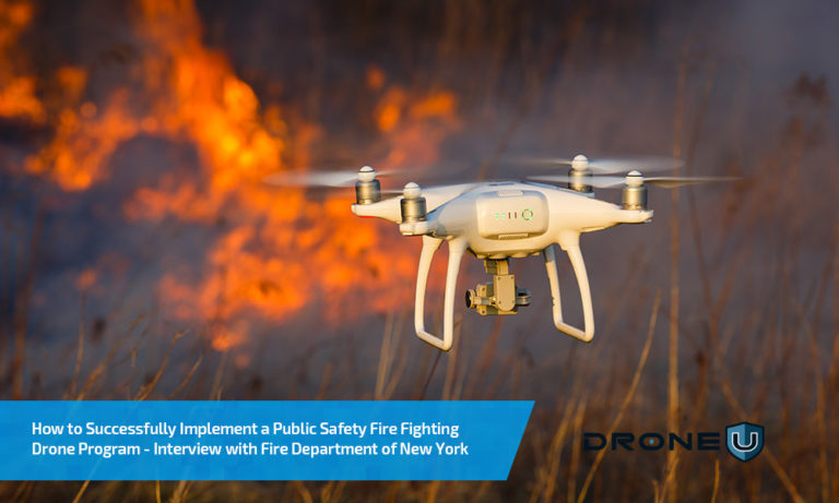 How to Implement a Successful Firefighting Drone Program