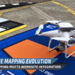 Real time drone mapping meets worksite integration to efficiently take action from drone data. 