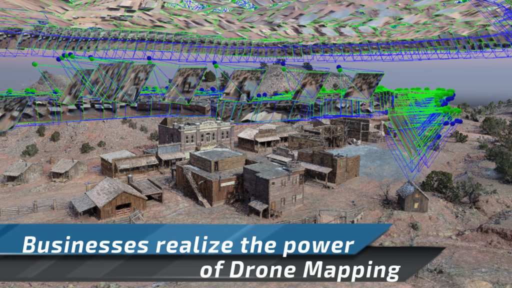 Businesses realize drone mapping power for virtual workplace