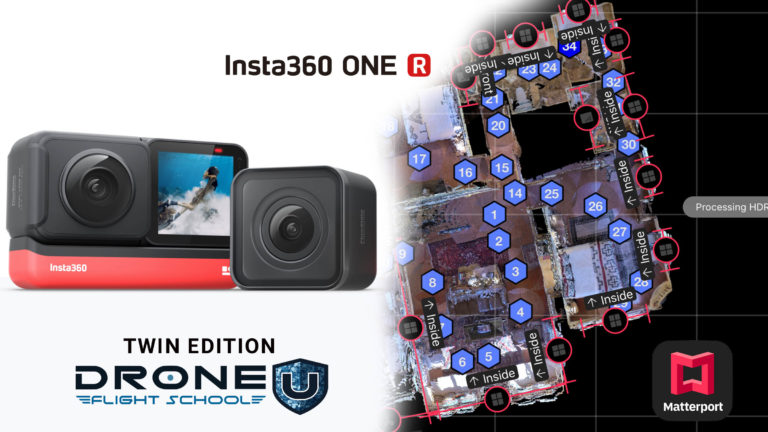 Matterport & Insta360 OneR integration makes virtual modeling easier!