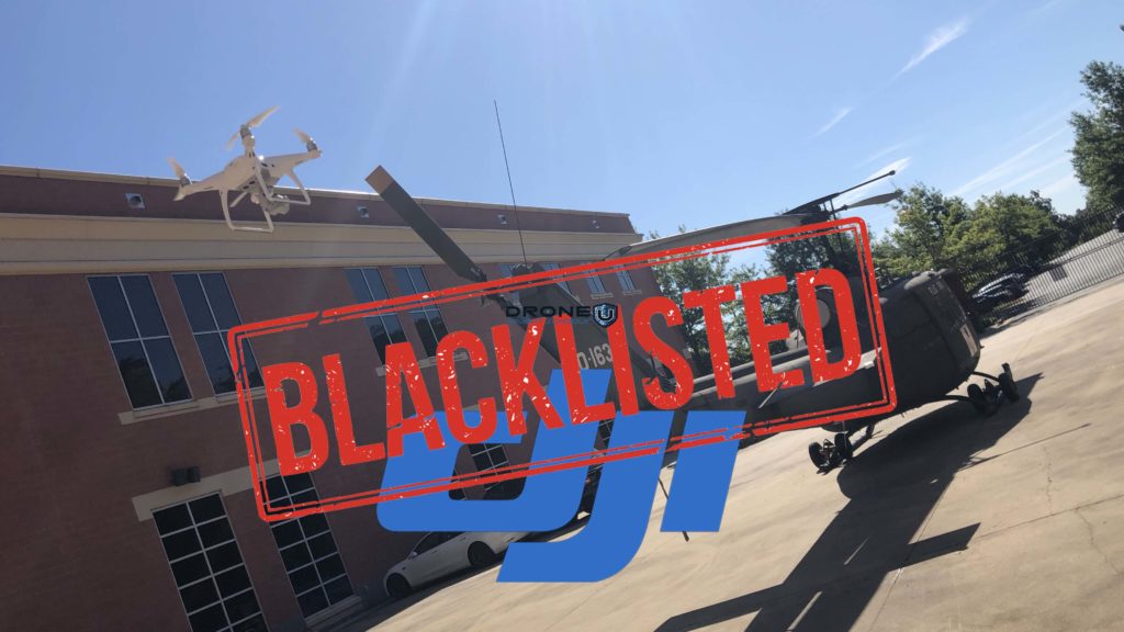 China’s DJI Drones Blacklisted by US Commerce Department and DoD?