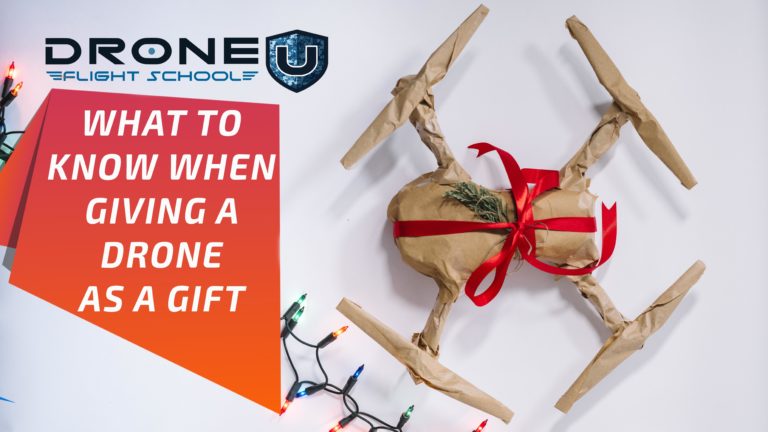 What to know when giving a drone as a gift