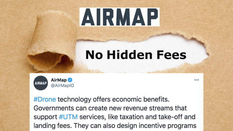 Airmap helps the government tax drone pilots