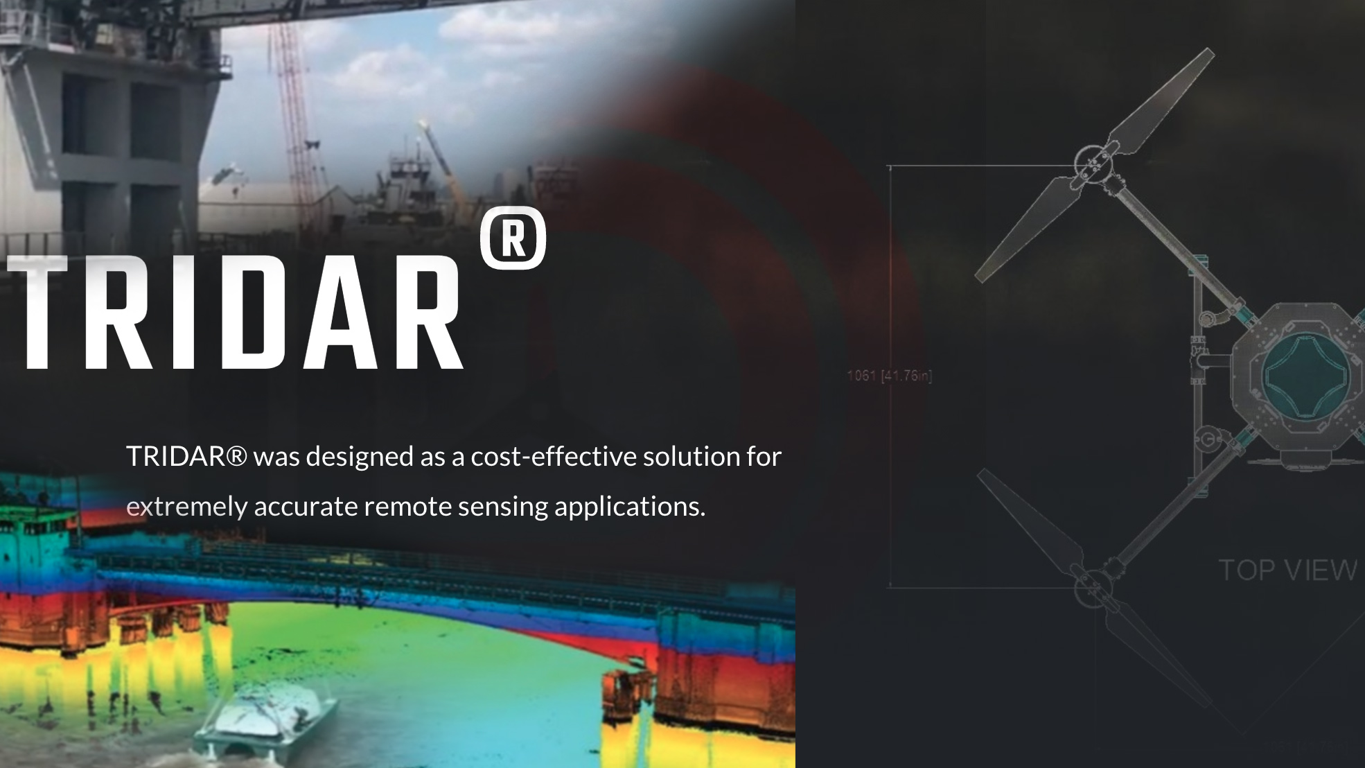 Triad offers TRIDAR, a modular LIDAR drone unit to map and fly Drone U™