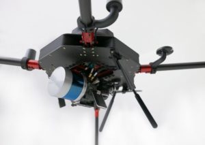 TRIDAR modular LIDAR mounted to observer aircraft
