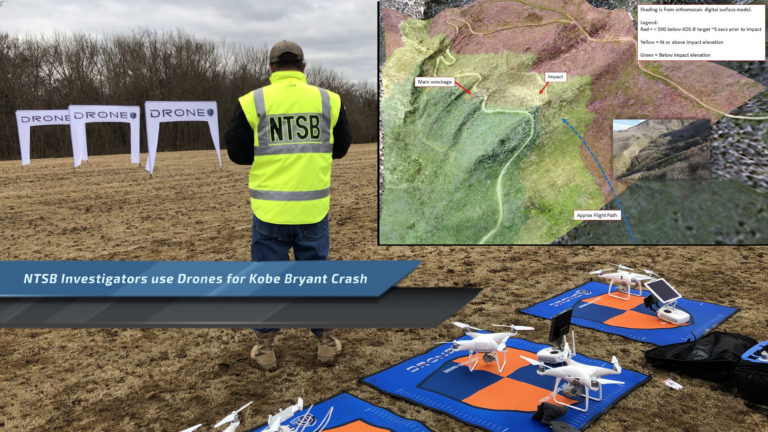 Kobe Bryant crash decoded thanks to NTSB Drones