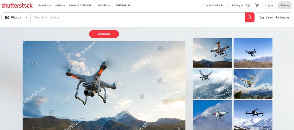 Drone Stock Photography Business