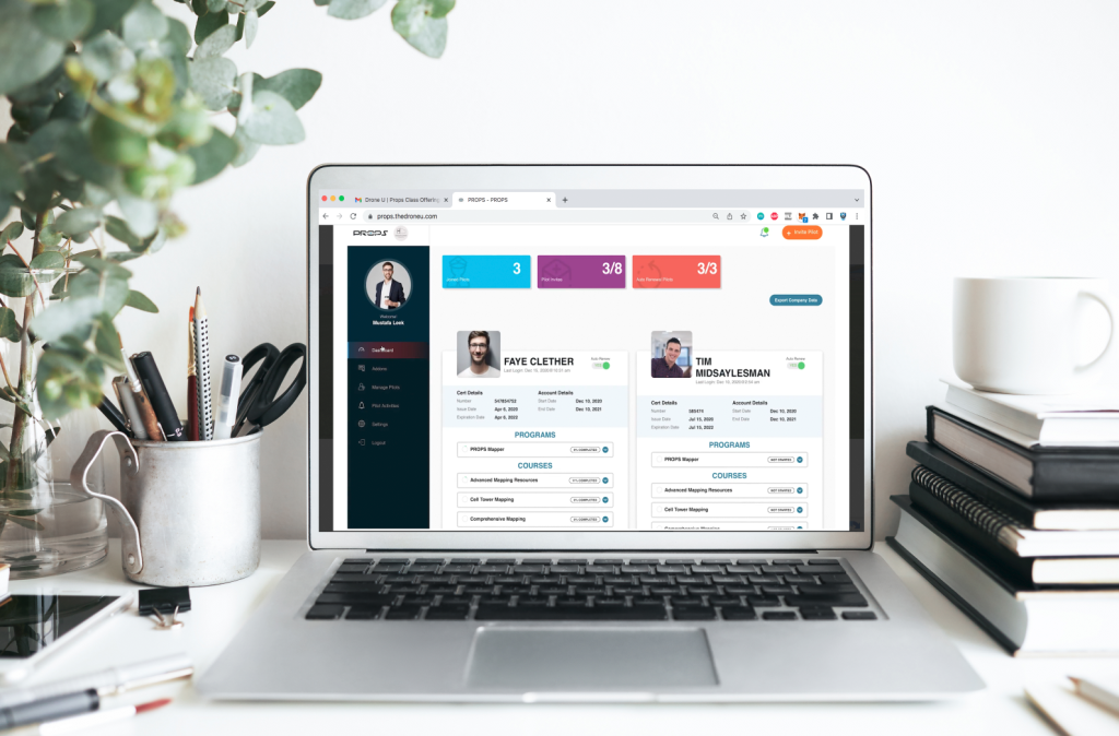 best drone training courses for large drone teams and programs is props flight school