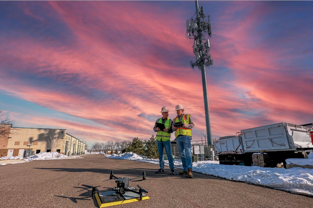 cell tower inspection with m30t drone