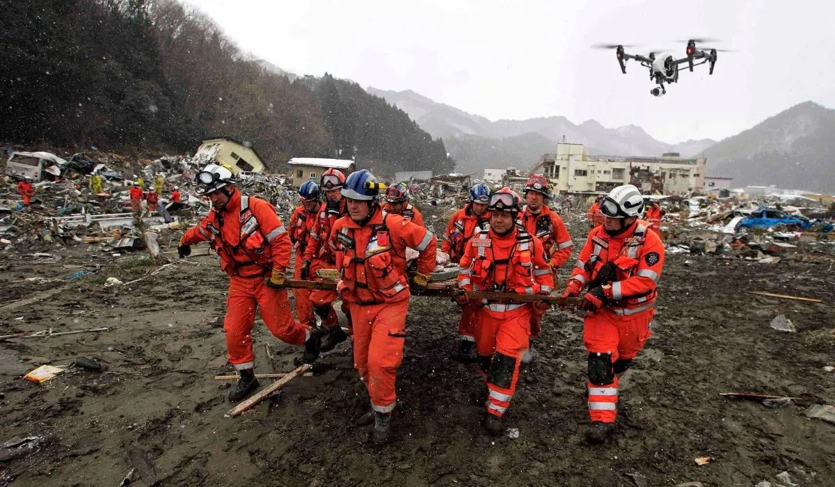 Using drone videos in Search and Rescue