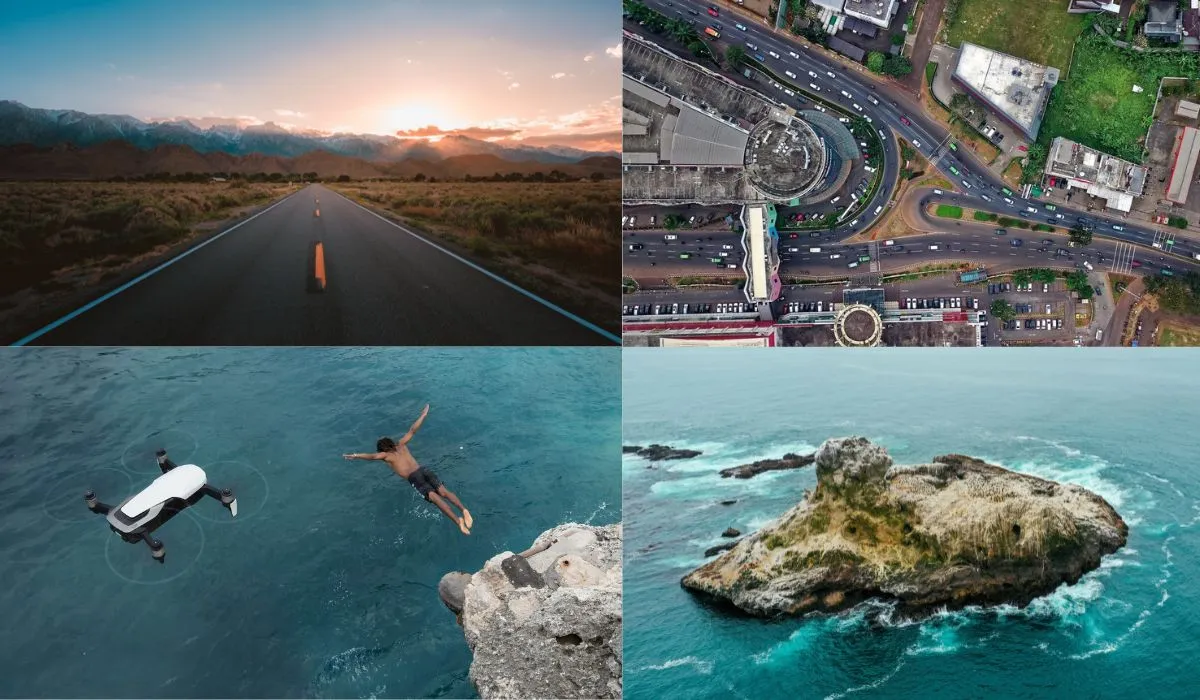 Types of Shots for Aerial Drone videos