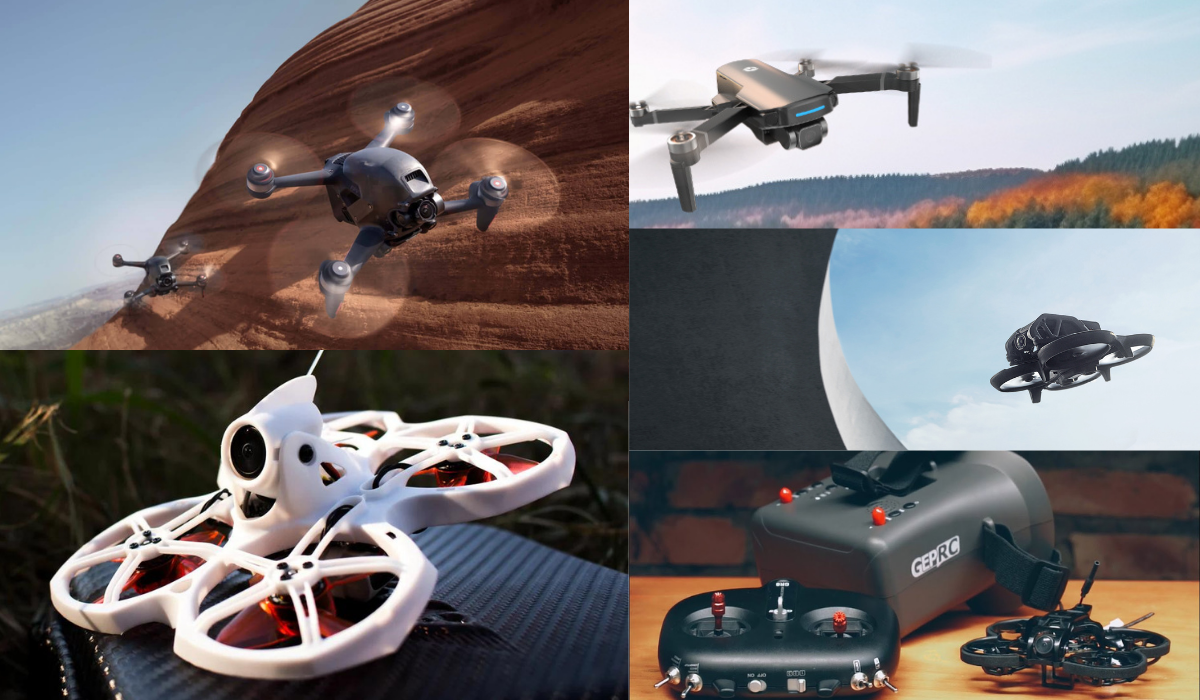 5 FPV drones