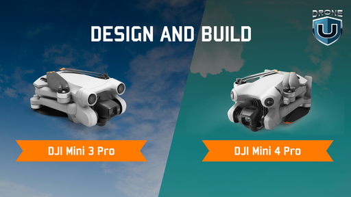DJI Mini 3 Pro vs. Mini 4 Pro – Design and Build