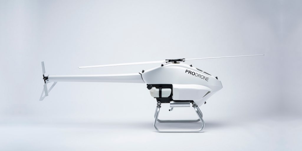 single-rotor helicopter drones
