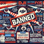 dji ban section 1709 ndaa 2025