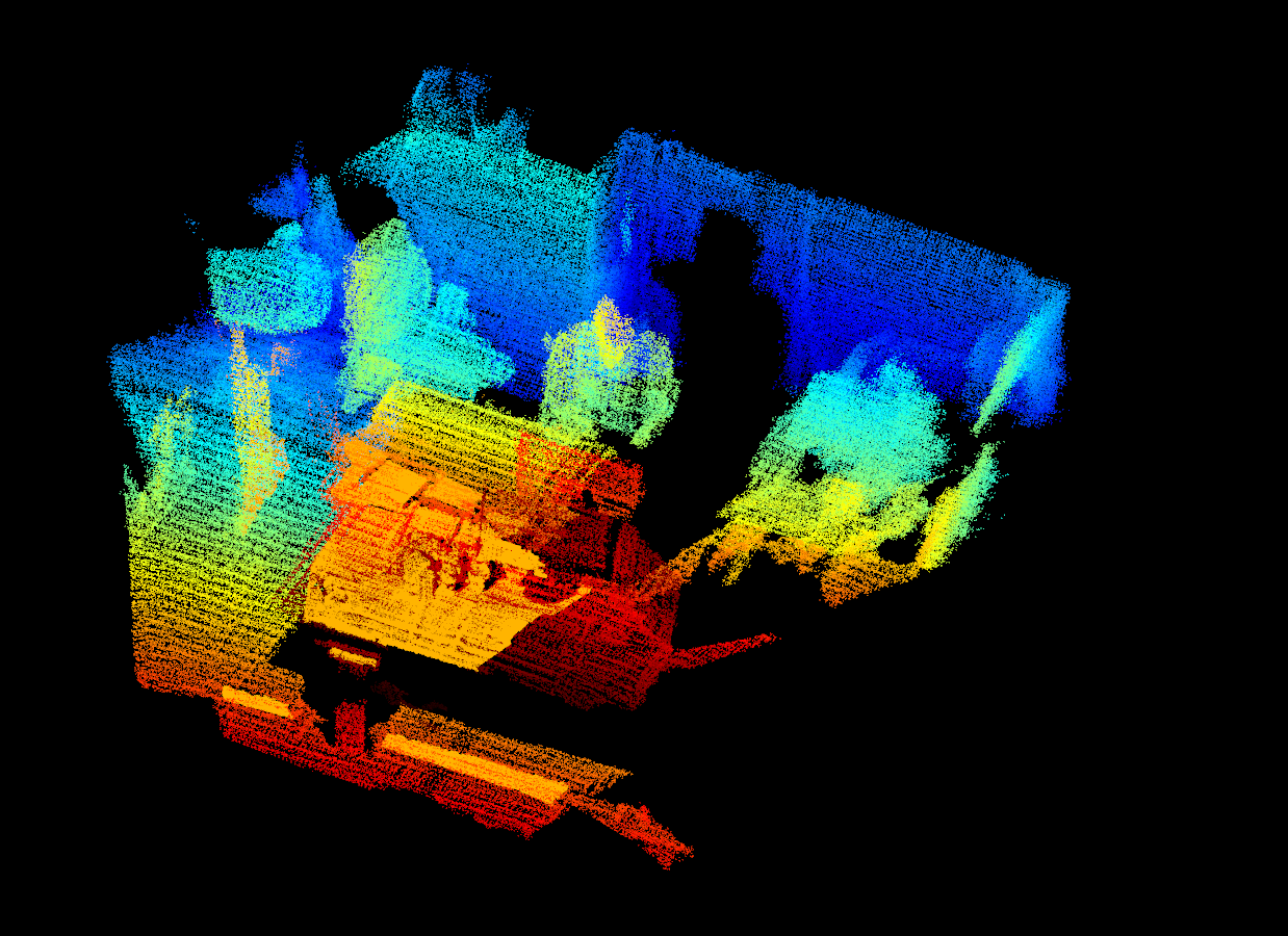 3D construction using RGB-D SLAM