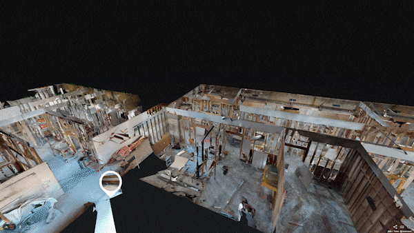 The project manager can point out areas and add visual notes, videos and even photos