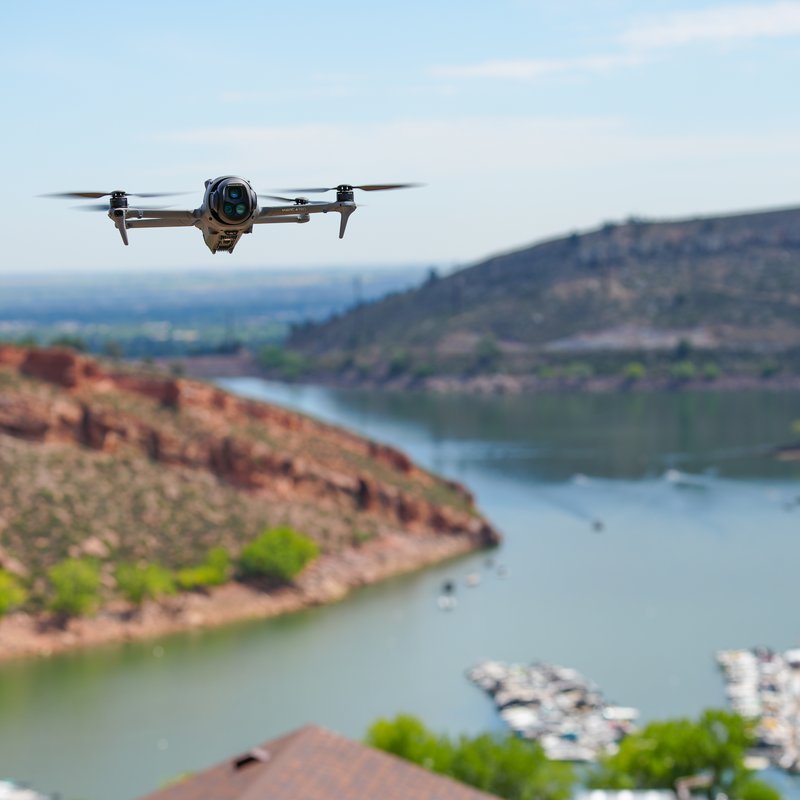 Part 107 license pilot mastering smooth shots with a Mavic in flight